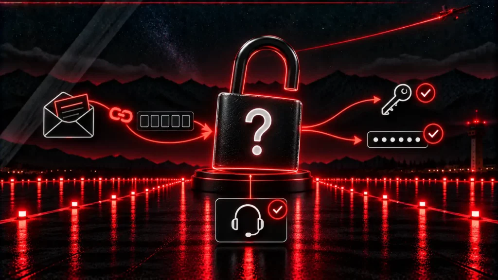 Resetting an Aviator Account Password
